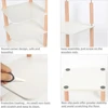 Household 8 Tiers Vertical Shoe Rack Narrow Organizer Stylish Wooden Shoe Storage Stand Space Saving Shelf Tower Shoe Rack 4
