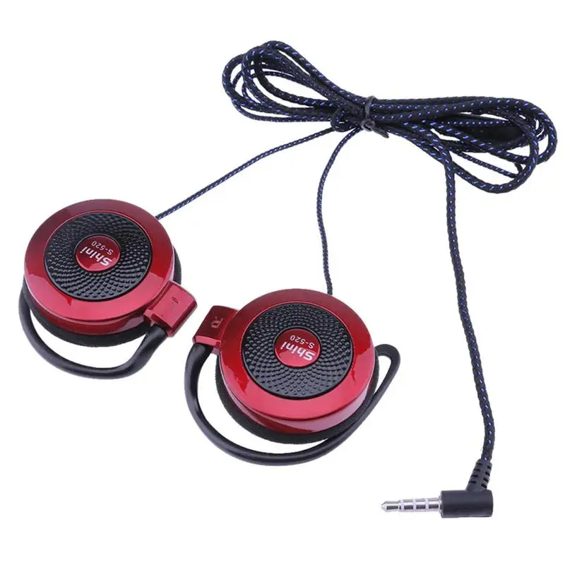 Shini S-520 3.5mm 스테레오 Mp4 이어 후크 게임, 스포츠 레저 휴대폰 범용 이어 후크 헤드셋, 와이어 스포츠 이어폰