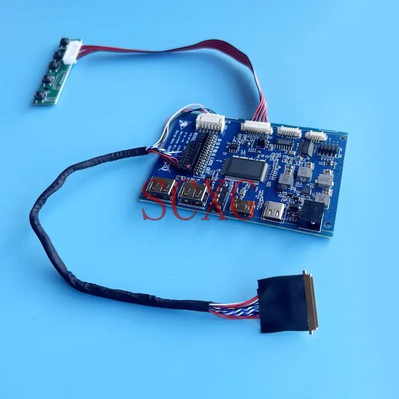 

Fit LTN156AT02 матрица ноутбука 1366*768 15,6 "Kit DIY 40-Pin LVDS TYPE-C 2usb PCB 862 плата контроллера драйвера Mini HDMI-совместимая