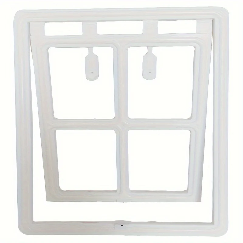 Pet Pal Screen Door-Doors with Magnetic Flap Closure, Durable ABS Material, Easy Install, Mosquito-Proof, Two-Way Swing for Sm