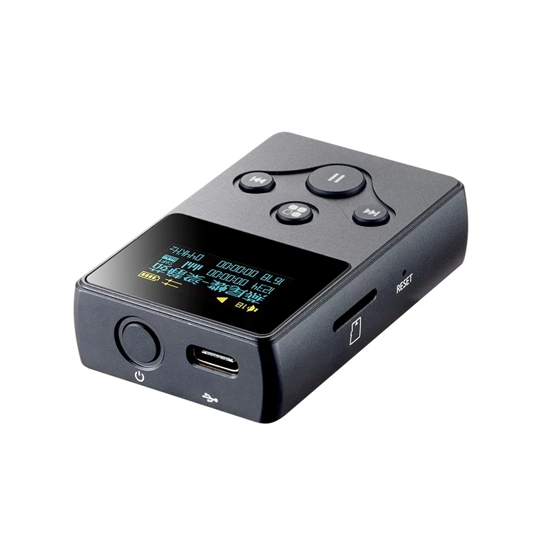 X2S Hi-Res Lossless Portable Music Player DSD128 24Bit 192Khz support 128GB TF OLED MINI MP3 Player with 800mAH battery