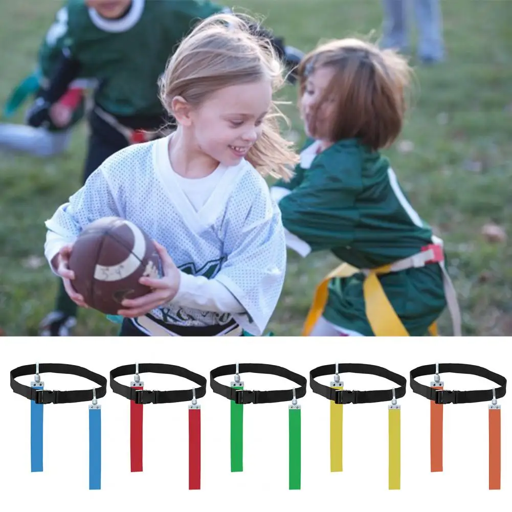 

Ремень с флагом для футбола, регулируемый пояс с флагом для футбола, яркий цвет, мягкий износостойкий, широкий