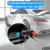 DC 12-24V Power Cable for Starlink Mini 16AWG Car Charging Cable with LED Indicator Switch Against Surge Electric Wire Plug&Play 3