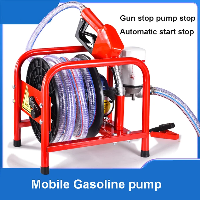 60L / min Elektrische Diesel Pumpe 220V 12v 24v Mit 6m Meter Gun