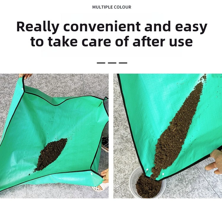 Plant recovery mat, waterproof transplant mat, indoor juicy potted plant portable gardening mat