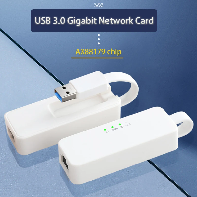 

USB Сетевая карта 10/100 Мбит/с, USB 1000