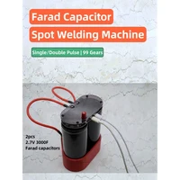 1Set Farad Capacitor Spot Welder Display 2.7V 99 Gears For 18650 Battery Without Foot Switch 2