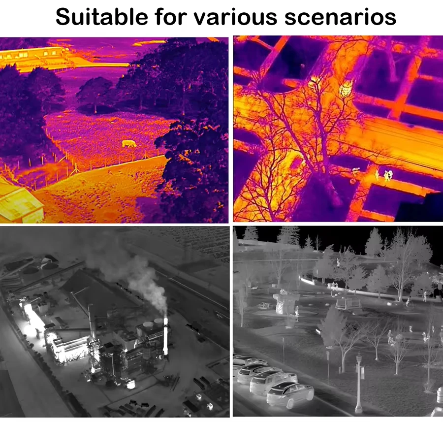 New Thermal Imager for FPV Drones Racing with CVBS Interface Longwave IR 12um Mi
