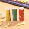 1 set/3 pcs 1:12 Dollhouse Miniature Food Potato Chips BottlesMini Simulation Potato Chips Bottle Dolls Kitchen Food Toys 4