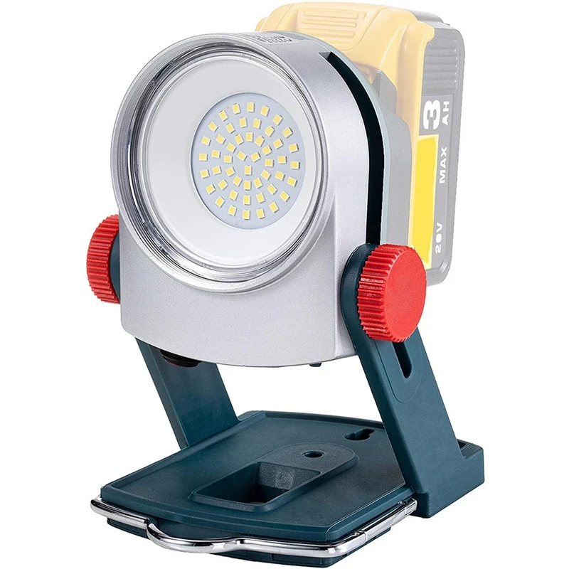 마키타 18V 배터리용 무선 LED 작업등, 마키타 18V, 20V, 20W, 1800LM 휴대용 야외 투광 조명