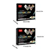 HXBD High Temperature Oven Baked Multi Colors Ceramic Marker Pens Sets Permanent Porcelain Marker Pens for Drawing on Ceramic 6