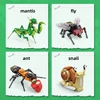 Insect Building Block Assembly Toy, Praying Mantis, Bee, Forest Animal Assembly Model, CHILDREN'S Birthday Gift, Boys and Girls 3
