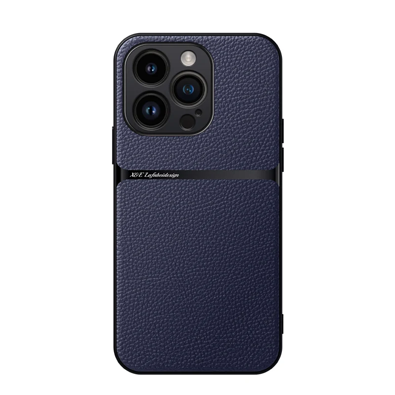 Luxury Leather Soft Cover Phone Case - Elegant Design
