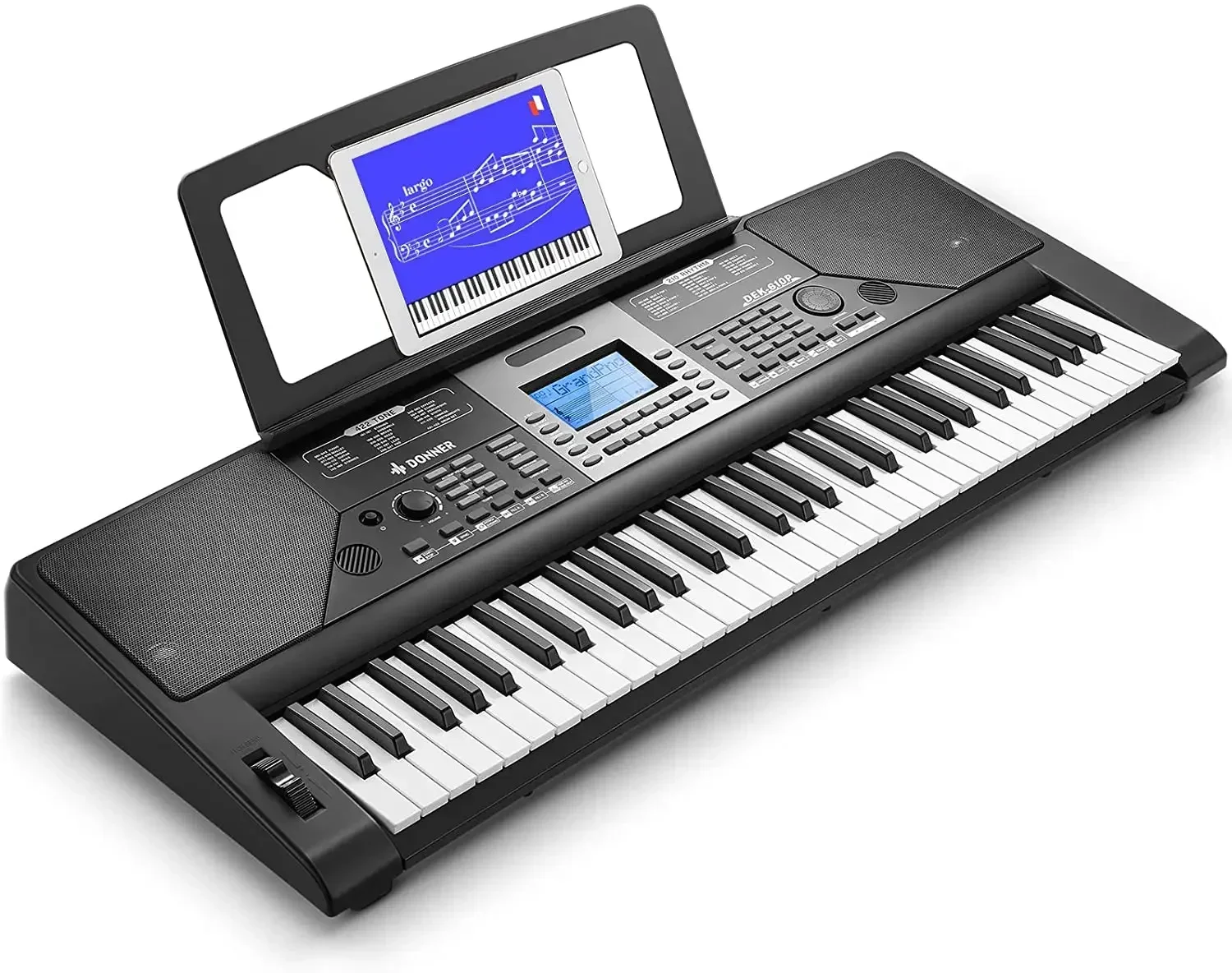 

SUMMER SALES DISCOUNT ON DEALS PSR S975 61-KeyPiano Digital Piano Portable Digital China Keyboard Piano Black Cover W/ A