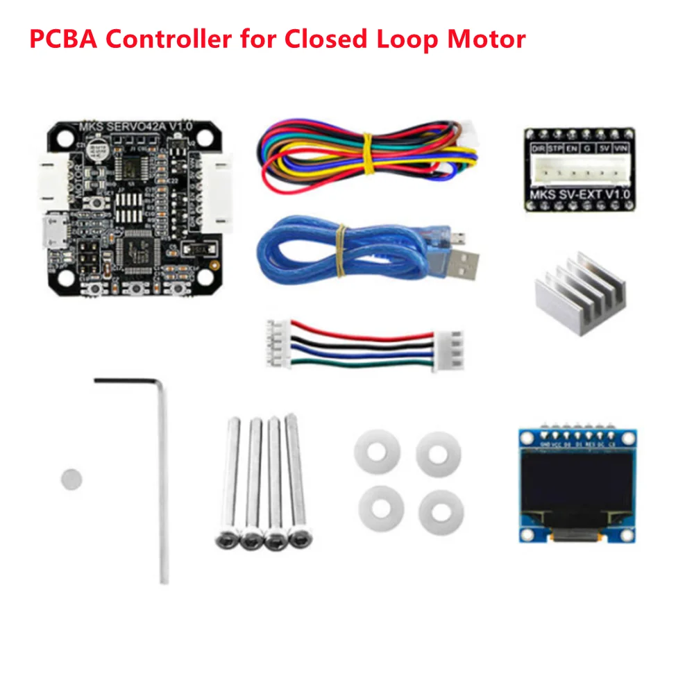 Замкнутая петля MKS SERVO42A PCBA фотомагнитный сервопривод SMT32 для Nema 17 stepping motor Makerbase |