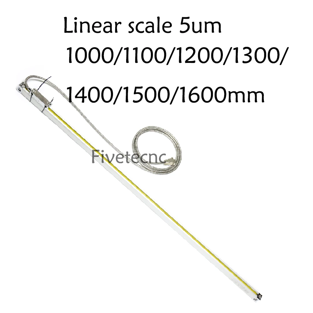 Линейные весы Fivetecnc 1100 1200 1300 1400 1500 мм оптический стеклянный кодировщик подходящий