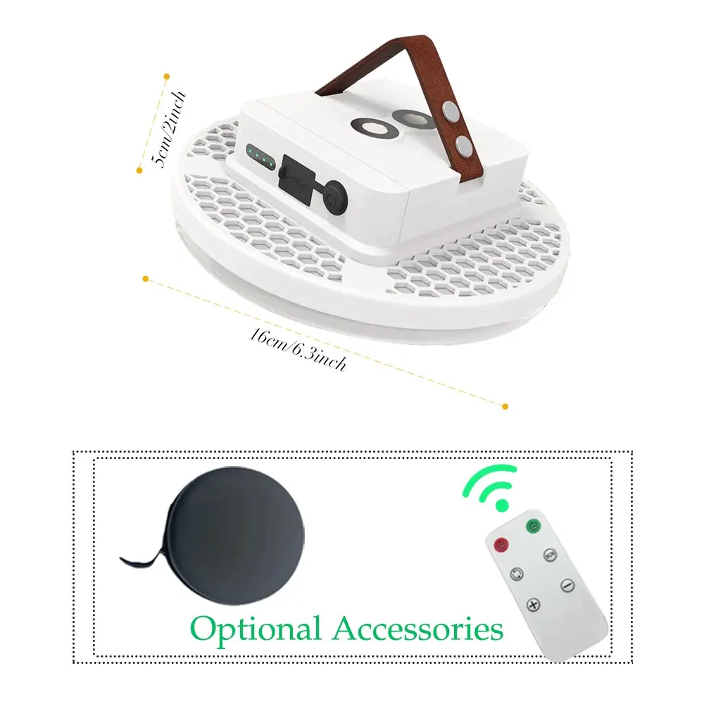 Remote Control LED Rechargeable Camping Lantern Magnet Strong Light Portable Flashlights Tent Lights with Case Bag 13500mAh portable lanterns camping light camping lamp portable flashlight camping lantern portable torch
