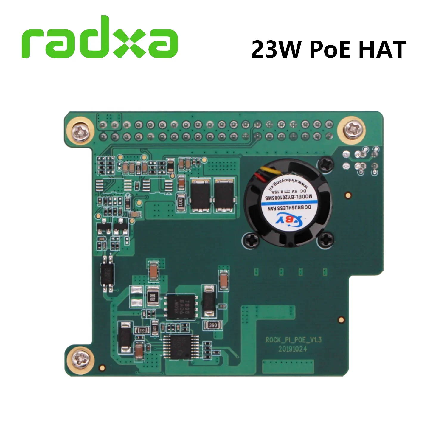 Radxa ROCK Pi PoE , ROCK 4A, ROCK 4B, ROCK 4A +, ROCK 4B +, ROCK 4SE, IEEE 802.3at ǥذ ȣȯ , 23W
