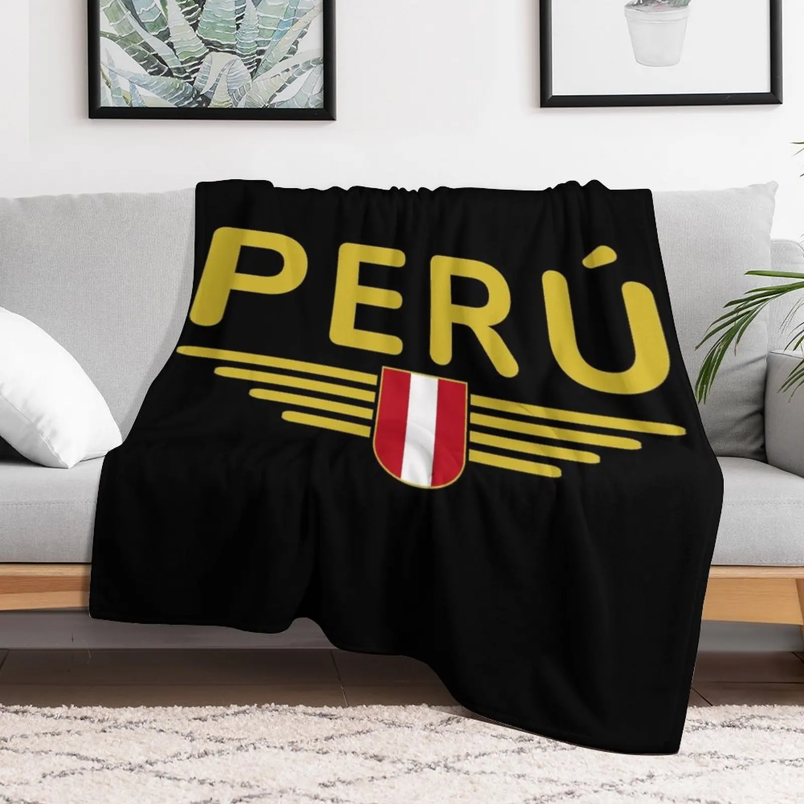 Peru Design – Colors of the Andes Throw Blanket Bed Soft Plush Plaid sofa bed Blankets