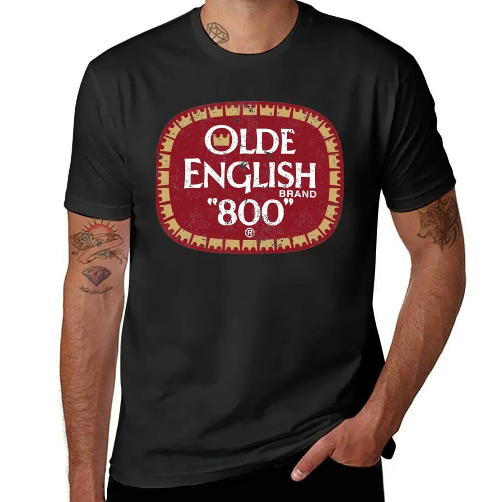New Olde English 800 2 T-Shirt Classica Plus Size Top Maglietta Grafica Maglietta Oversize Da Uomo