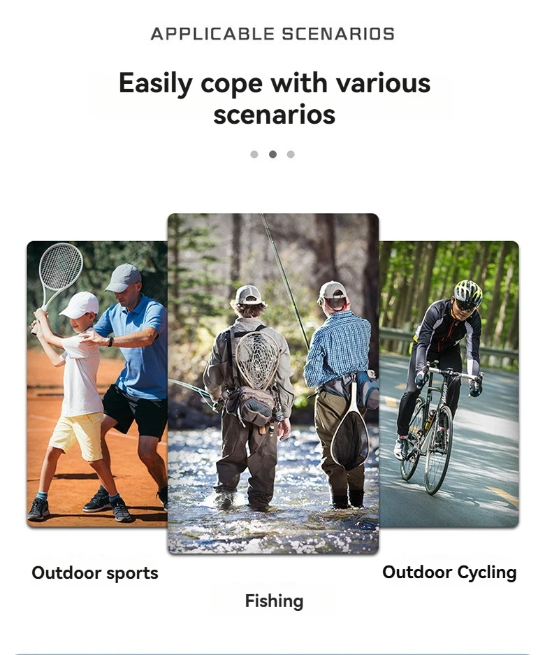 Description Picture 4 of itemOutdoor Travel Sun Hats Fishing Sun Protection Hats Wide-brimmed Sun Hats Fisherman Hats Men's Summer Uv Protection