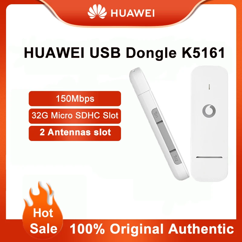 Беспроводной USB-роутер Huawei K5161, 150 Мбит/с, 4G LTE