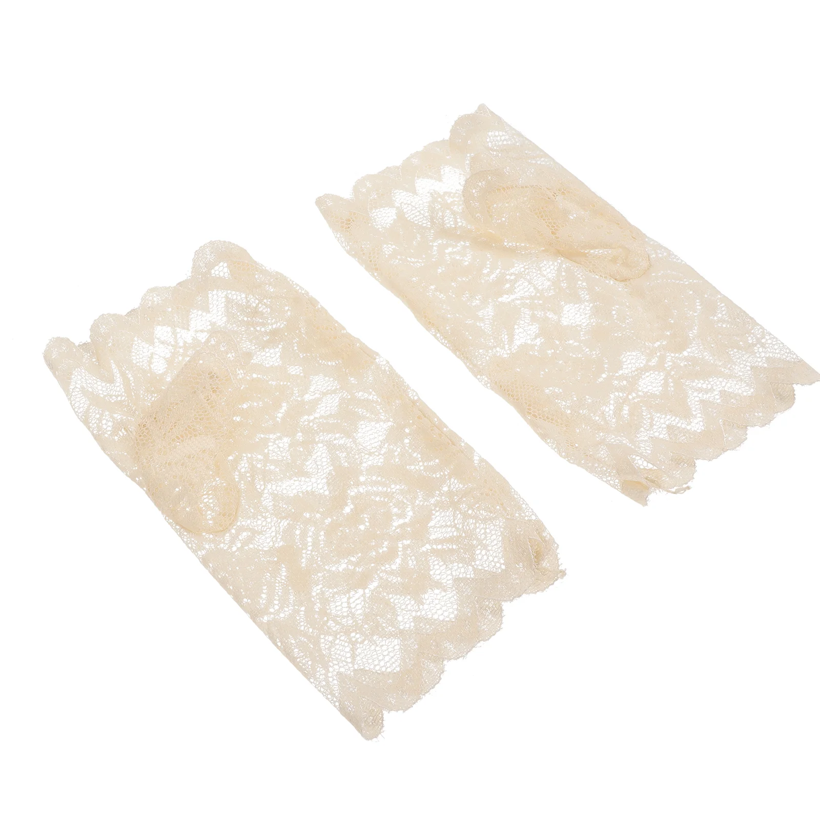 

Lace Gloves Elegant Flower Banquet Wedding Bridal for Evening Party Womens Floral Girl Prom