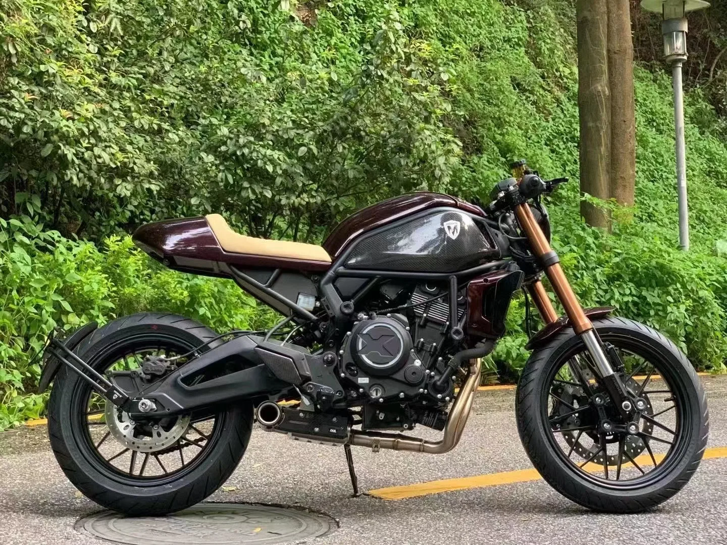 IXIT Muffler Exhaust Pipe For CFmoto ClX Sport Motorcycle Motor Bike