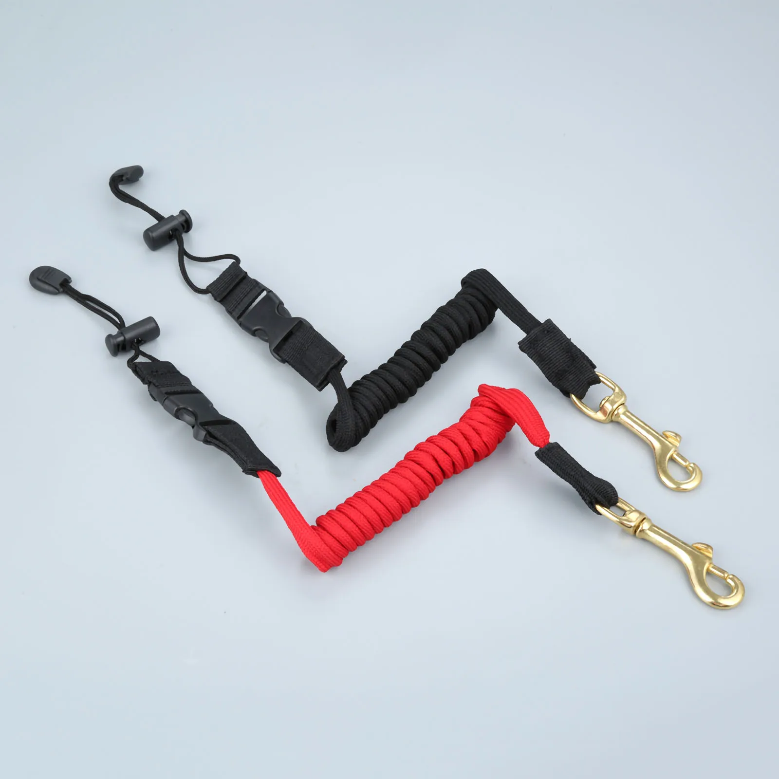 

Safety 45-120 cm Kayak Paddle Leash Canoe Rafting Fishing Rod Oars Elastic Paddle Leash Lanyard Rope Rowing Boats Coiled Lanyard
