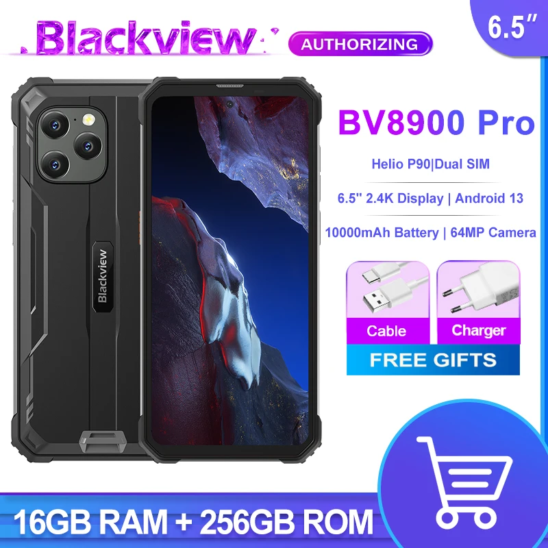 スマートフォン本体 Blackview BV8900 Pro Blackview BV8900 Pro － タフネススマホのBV8900が「Pro」に