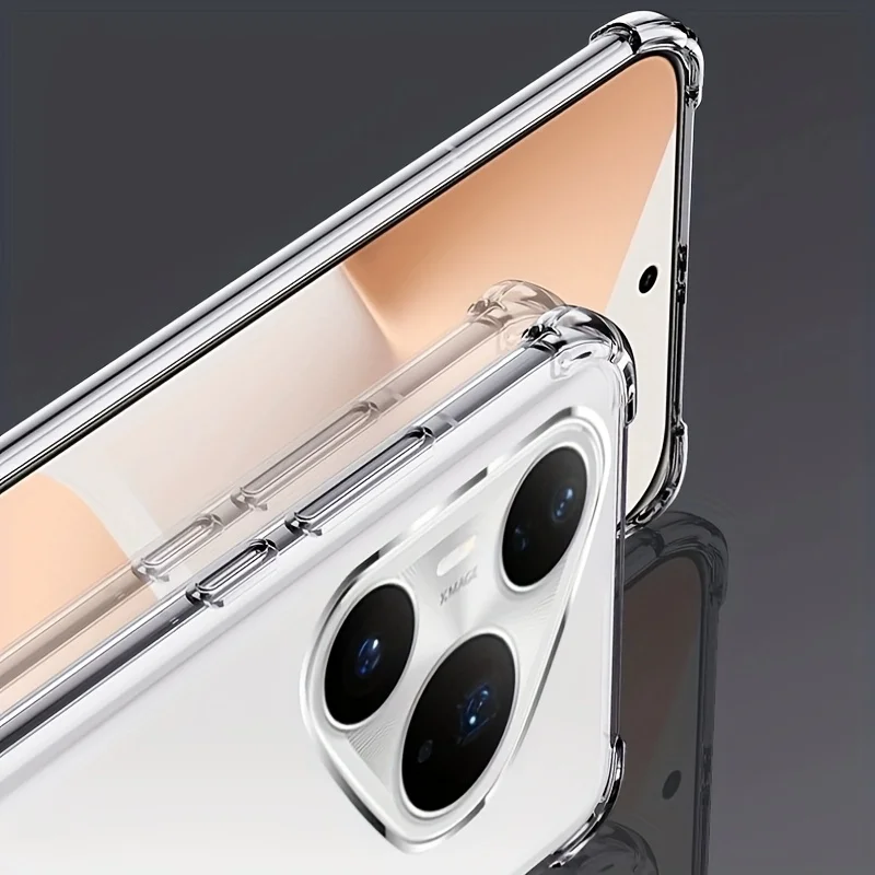 Sleek Transparent Phone Case - Soft TPU Silicone Clear Back Cover