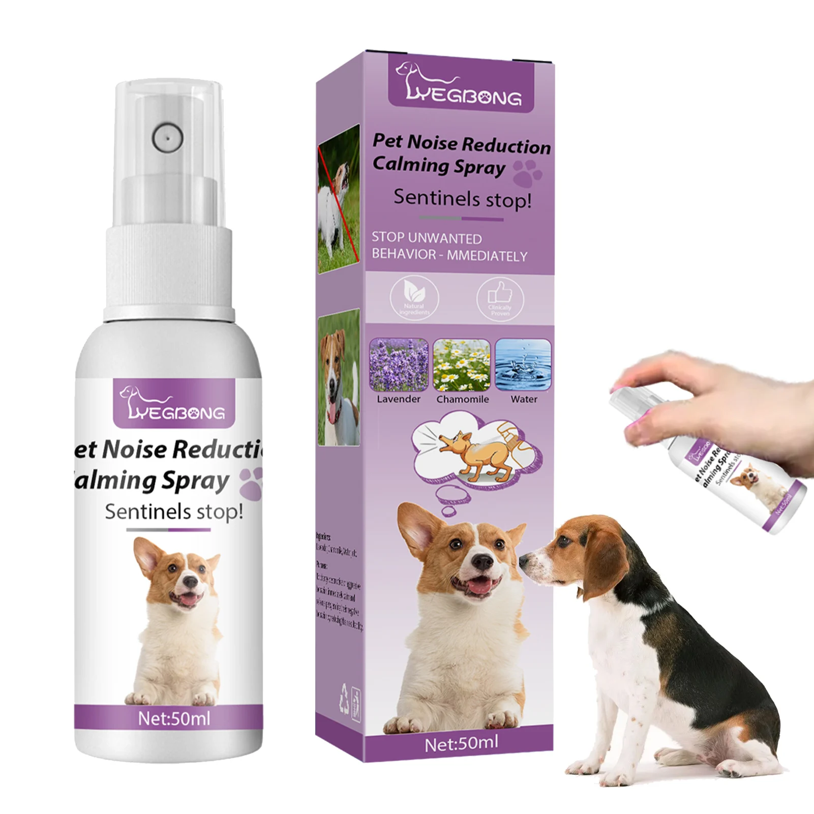 Calming Spray For Dogs Pet Appeasing Pheromone Spray Calming Spray For