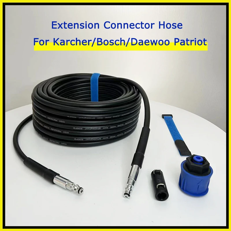 240m High Pressure Water Cleaning Hose Cord Pressure Washer Hose Extension connector Hose for