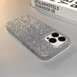 Sparkly Bling Glitter Phone Case Cover Accessories - iPhone 12 Pro (Clear)