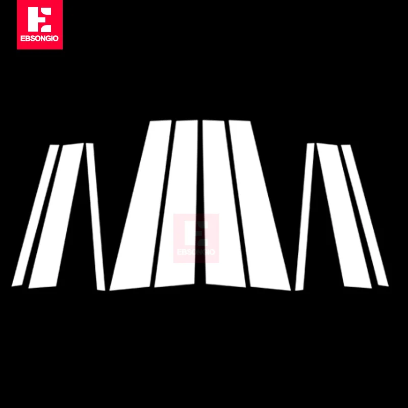 

10 шт., наклейка на столб автомобильного окна, в-столб для Skoda Kodiaq 2017 2018 2019 2020