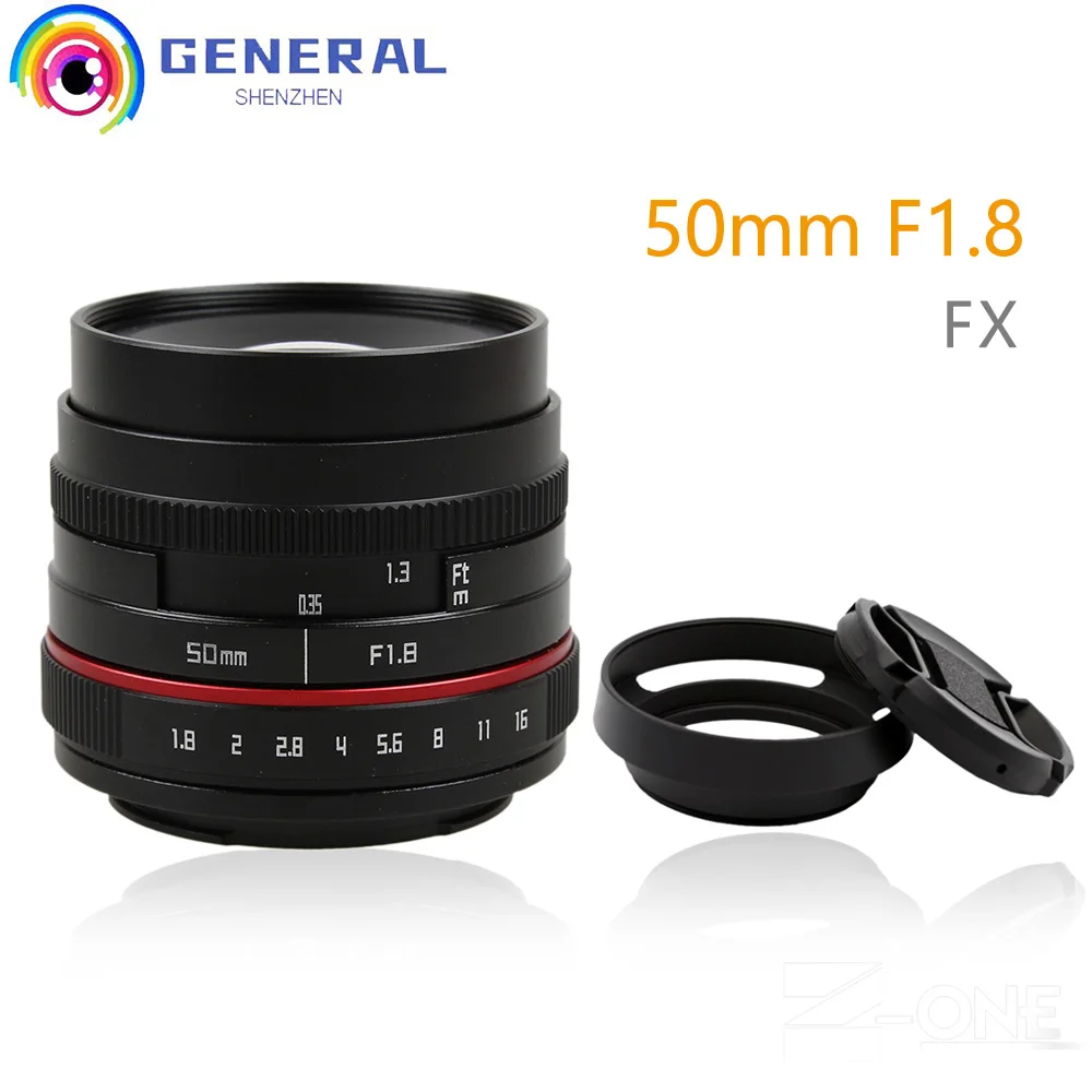 

New 50mm f/1.8 APS-C F1.8 camera Lens for Fujifilm X-T10 X-T2 X-T1 X-A3 X-A2 X-A1 X-PRO2 X-PRO1 X-E2 X-E1 X-M1 Fuji lens