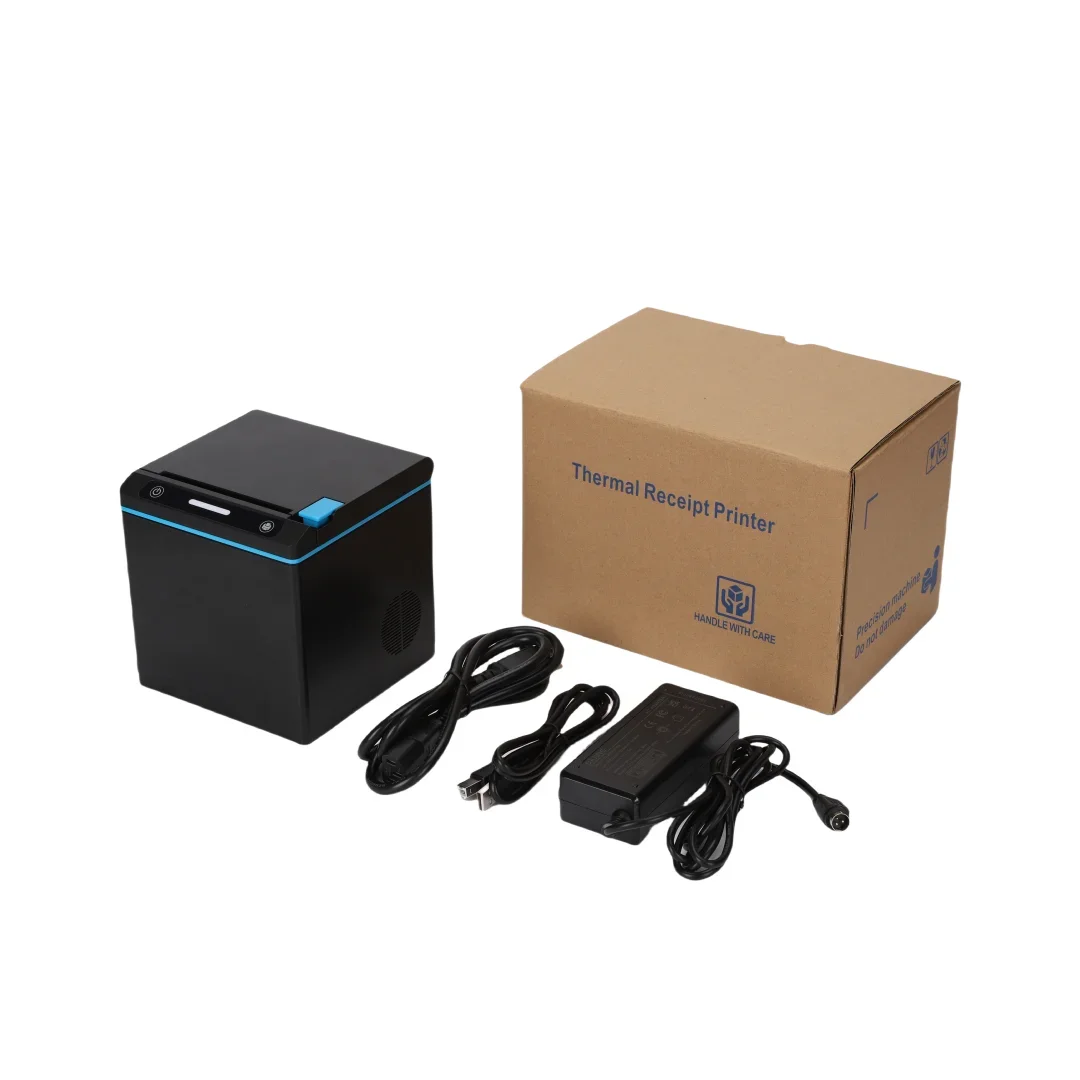 전문가용 80mm 열전사 영수증 POS 프린터 - 260mm/s 속도, 다중 장치 소매 연결을 위한 WIFI/USB/이더넷/블루투스 지원