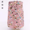 Siyue Ukraine cross-border hot-selling pure cotton sequin thread DIY hand-woven fantasy size bead thread wool ball 1