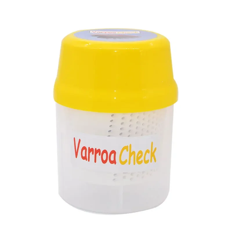 Beehive Varroa Check Varroa Shaker Comfortable To Use For Beekeeping Beekeeper Mite Measuring Mite Test Bottle