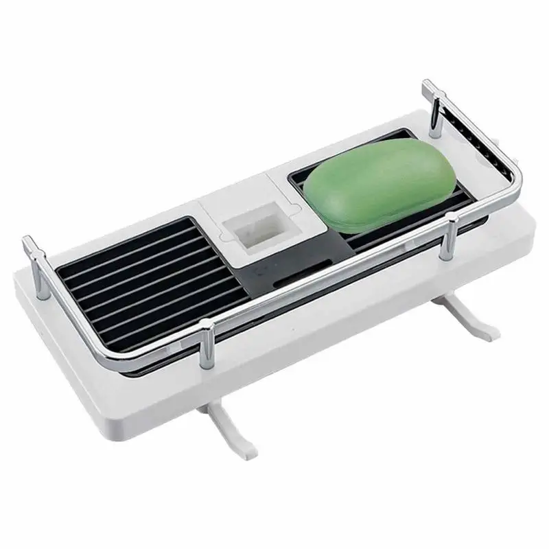 

Slide Bar Caddy Shelf Shower Slide Bar Shelf No Drilling Bathroom Storage Supply Drainage Design Pole Caddy Tray For Home