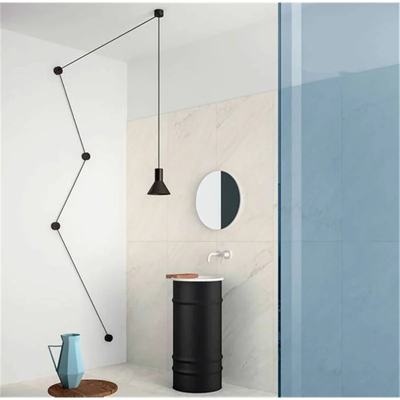 3 pieces of pendant lights, aluminum cable hooks, hanging light accessories, mobile phone charging cable storage