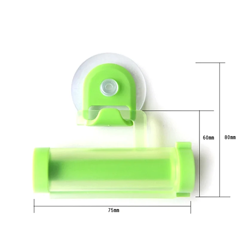 Automatic Toothpaste Squeezer Plastic Bathroom Toothpaste Dispenser New 6