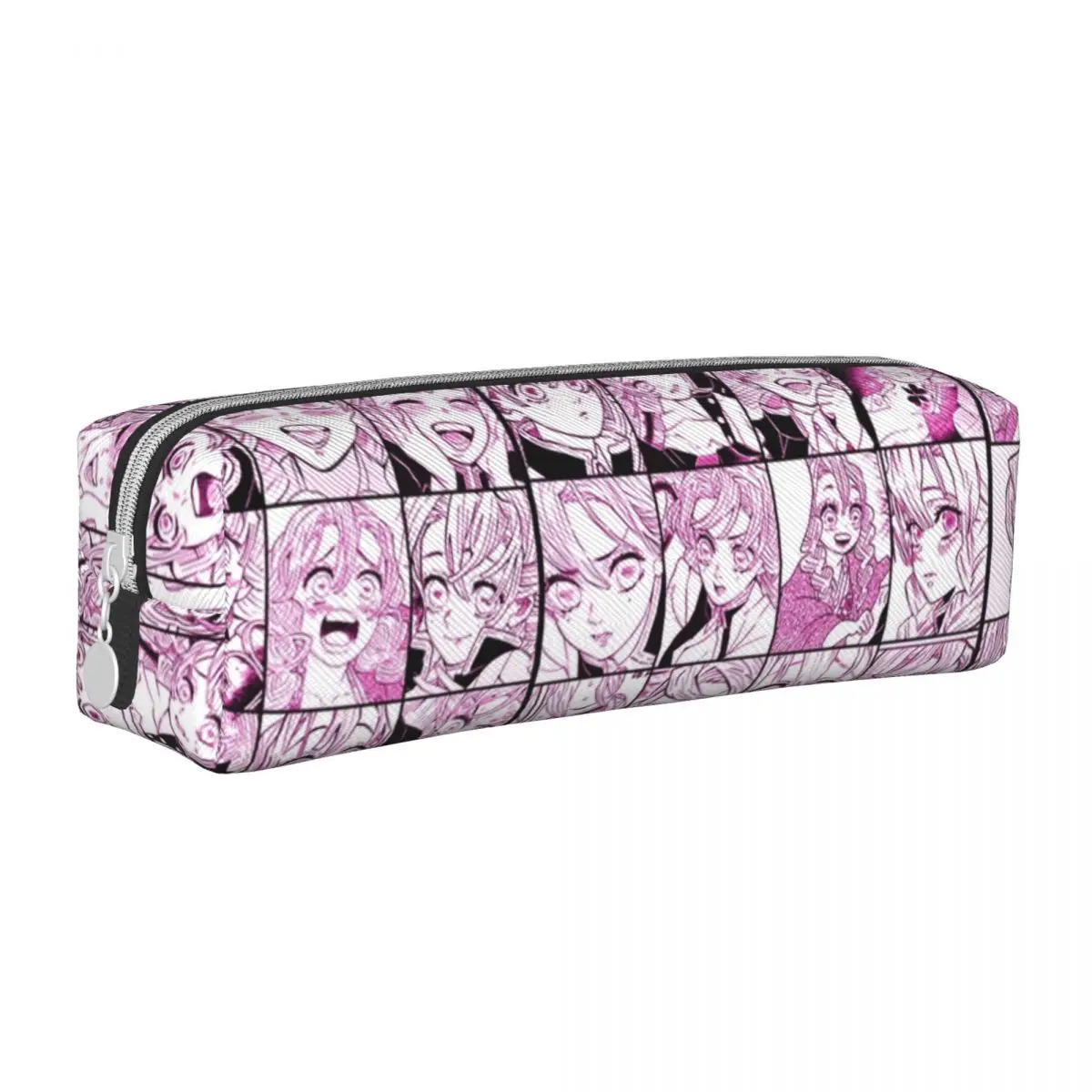 Mitsuri Manga Demon Slayer Pencil Case Pencil Pouch Pen Box Kids Big Capacity Bags School Supplies Zipper Stationery