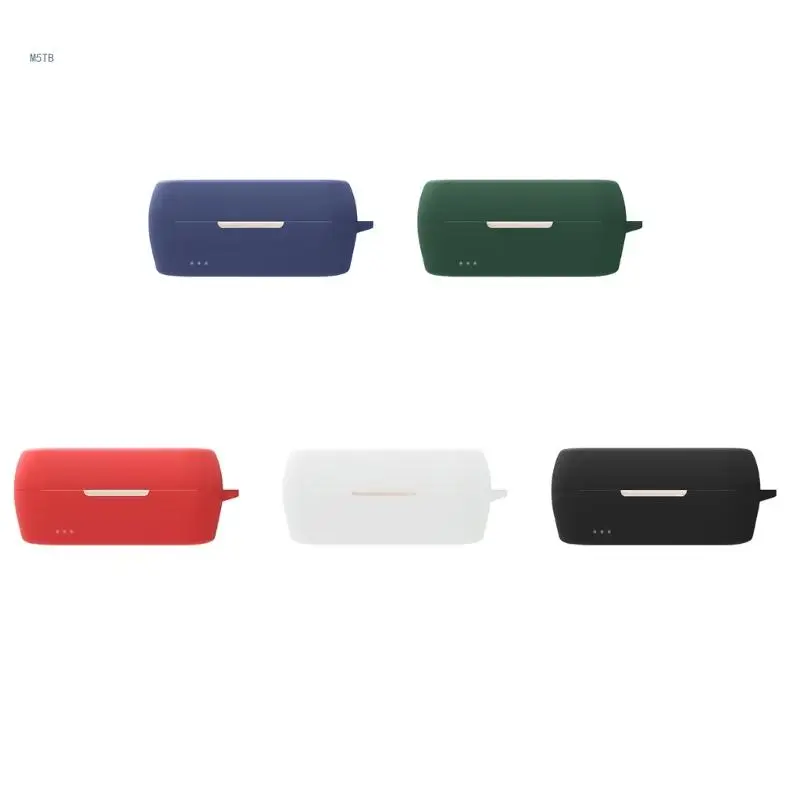 

Silicone Cover for Case True Wireless Earphone Bluetooth-compatible Headset Protector Waterproof Headphone Cover for Dropship