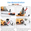 1pc Spindle Anvil Replaceable Silver WU268 WU278 WU279 Electric Wrench for Power Tools Conversion Head Dual-purpose Square Axis 4