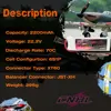 2pcs CNHL 6S Lipo Battery 2200mAh 22.2V 70C With XT60 Plug For RC Airplane Quadcopter Helicopter Drone FPV Car Boat Racing Hobby 2