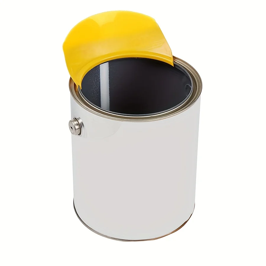 1pc Paint Can Spout, Fits All Pint, Quart Painting Cans, All In One Pouring Accessory,Paint Brush Holder,Paint Bucket Attachment - 4