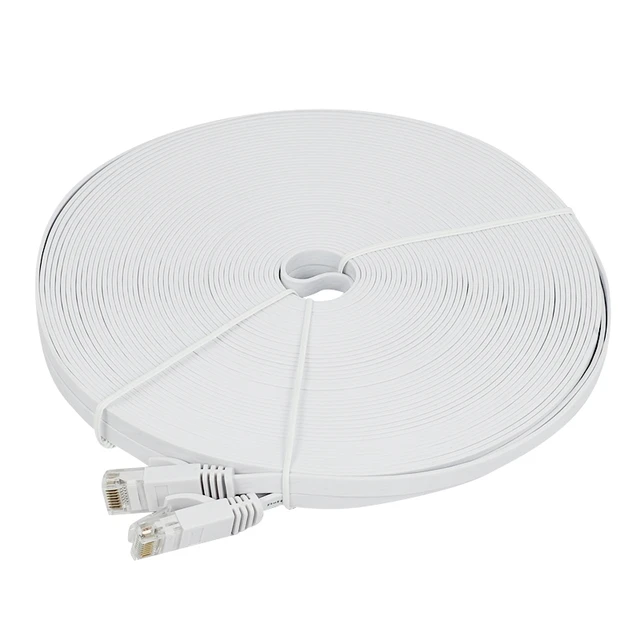 100 ft. CAT6 Ethernet Cable in White