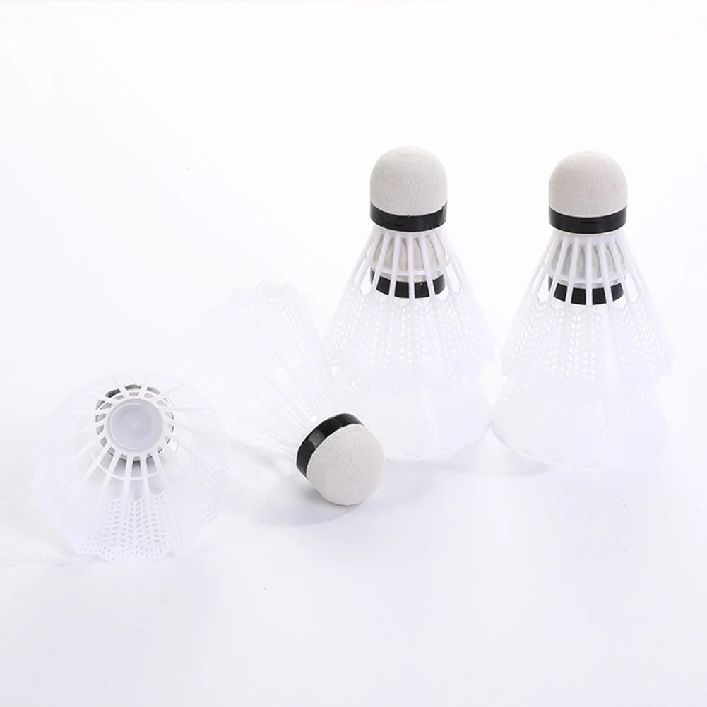 24/12X Plastic Badminton Shuttlecock Lightweight Badminton for Hitting Practice Portable Badminton for Practice Outdoor Supplies
