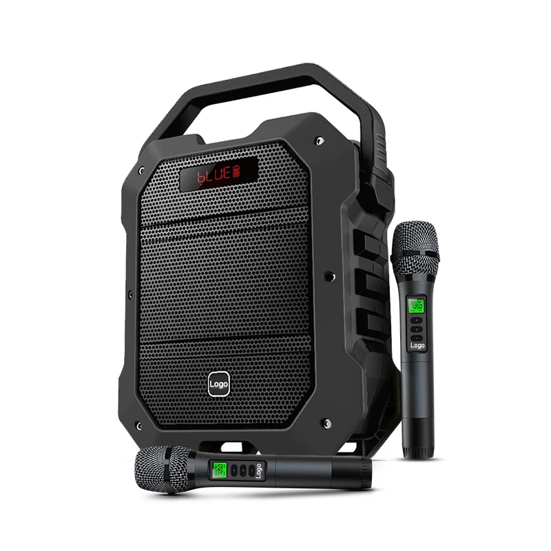 

SHIDU Portable Active Loud Speaker Big Power Karaoke Amplifier Audio Speaker UHF Wireless Outdoor PA Speaker System